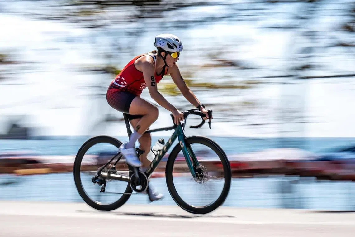 Hit by energy deficiency condition, S’pore triathlete Louisa Middleditch powers on