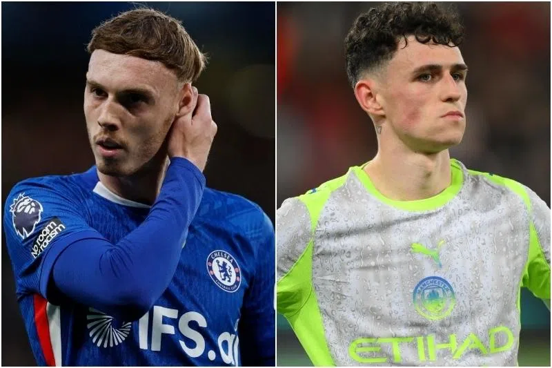 Chelsea's Cole Palmer (left) and Manchester City's Phil Foden played a major role in England's run to the Euro 2024 final.