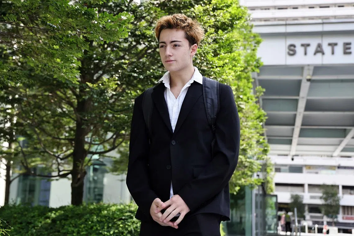 French national Didier Gaspard Owen Maximilien, 19, was earlier charged in April with committing mischief and being a public nuisance.