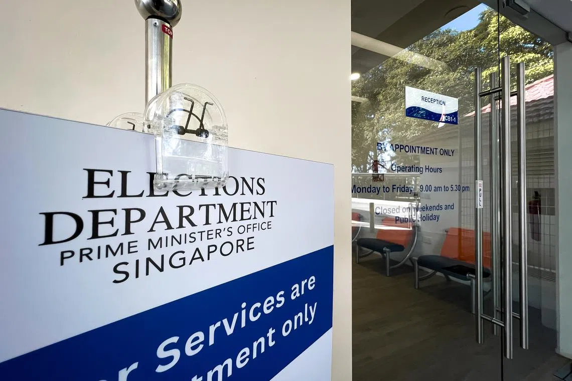 Generic pictures of the Elections Department at Novena Rise, June 15, 2023.