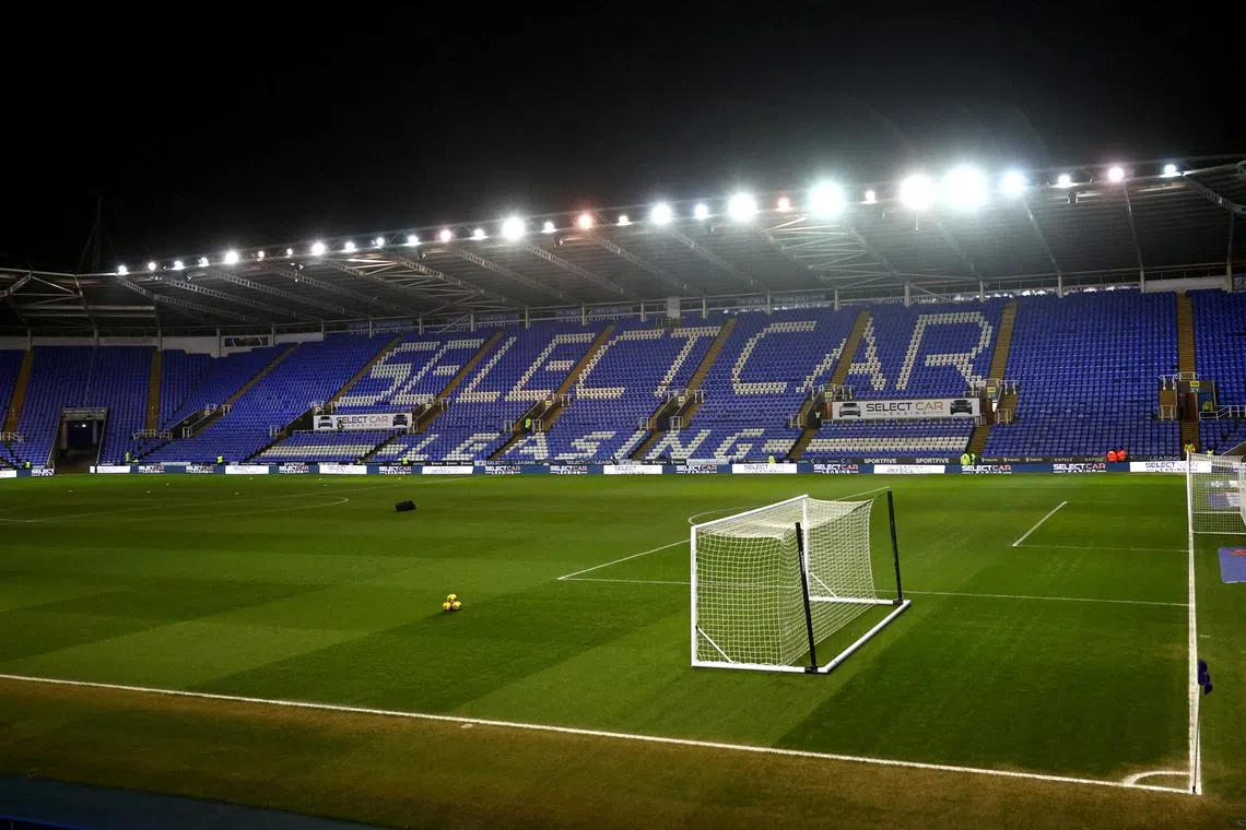 FILE PHOTO: Soccer Football - League One - Reading v Derby County - Madejski Stadium, Reading, Britain - January 23, 2024 General view inside the stadium before the match Action Images/Andrew Boyers/File Photo