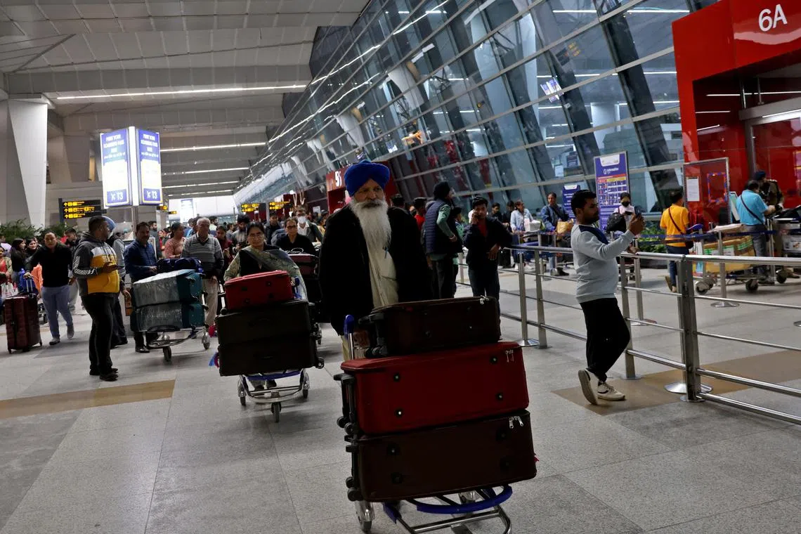 The random testing of 2 per cent of all travellers landing in India will continue, the health ministry said.