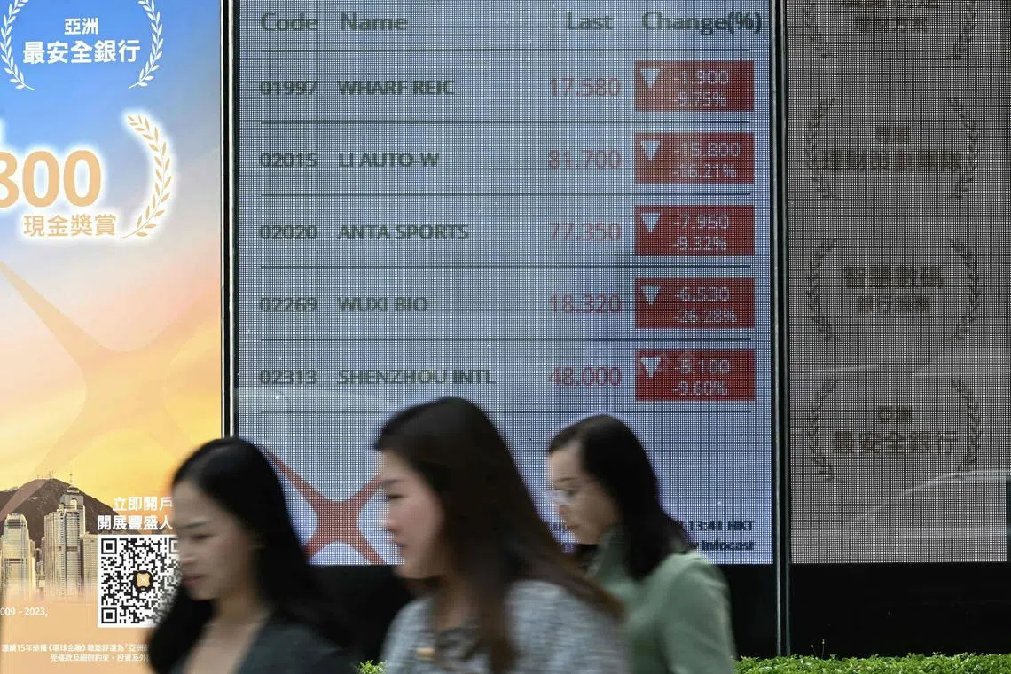 Trading floors were overcome by a wave of selling on April 7 in response to the US-China showdown.