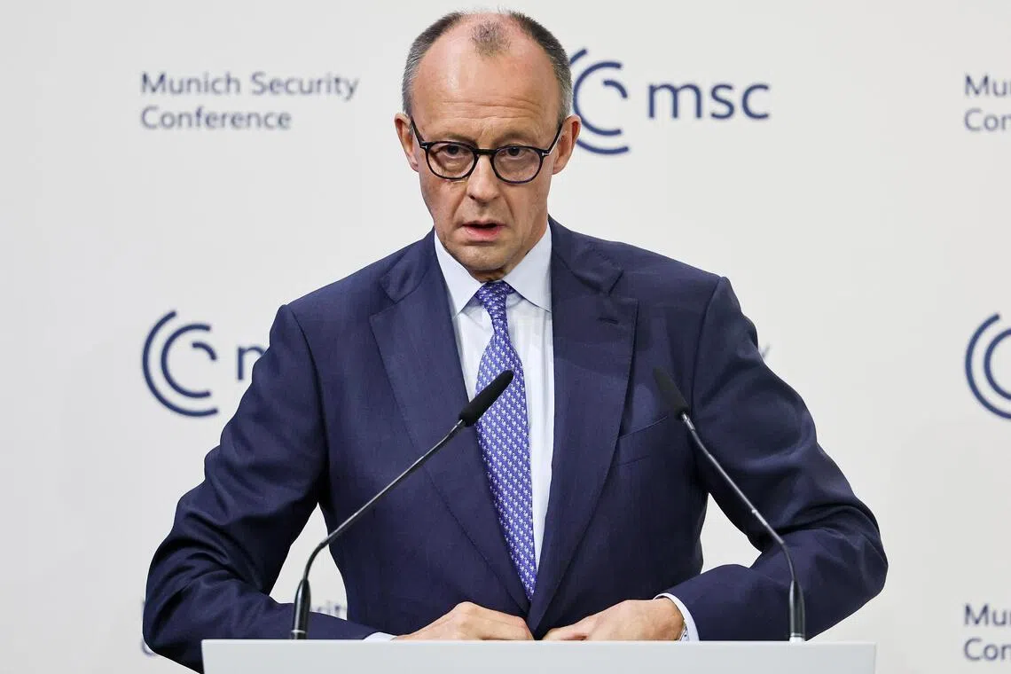 Germany’s Merz opens Munich meet with call for ties reset with US as old global order crumbles