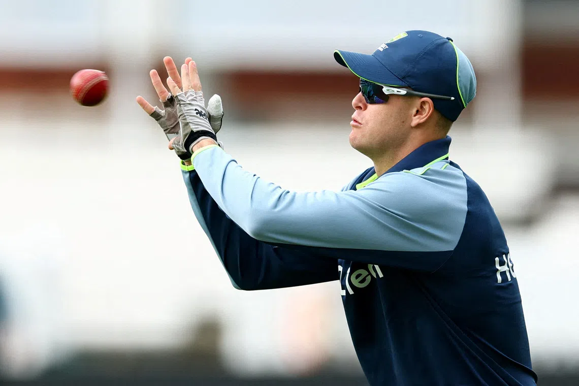 FILE PHOTO: Cricket - World Test Championship Final - Australia Practice - Lord's Cricket Ground, London, Britain - June 9, 2025 Australia's Brendan Doggett during practice Action Images via Reuters/Andrew Boyers/File Photo