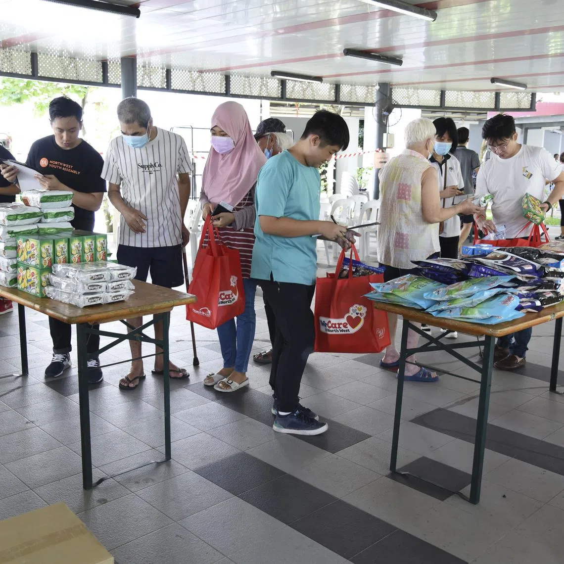 The food distribution exercise was originally slated to end March 2023, but will now be completed on Jan 15.