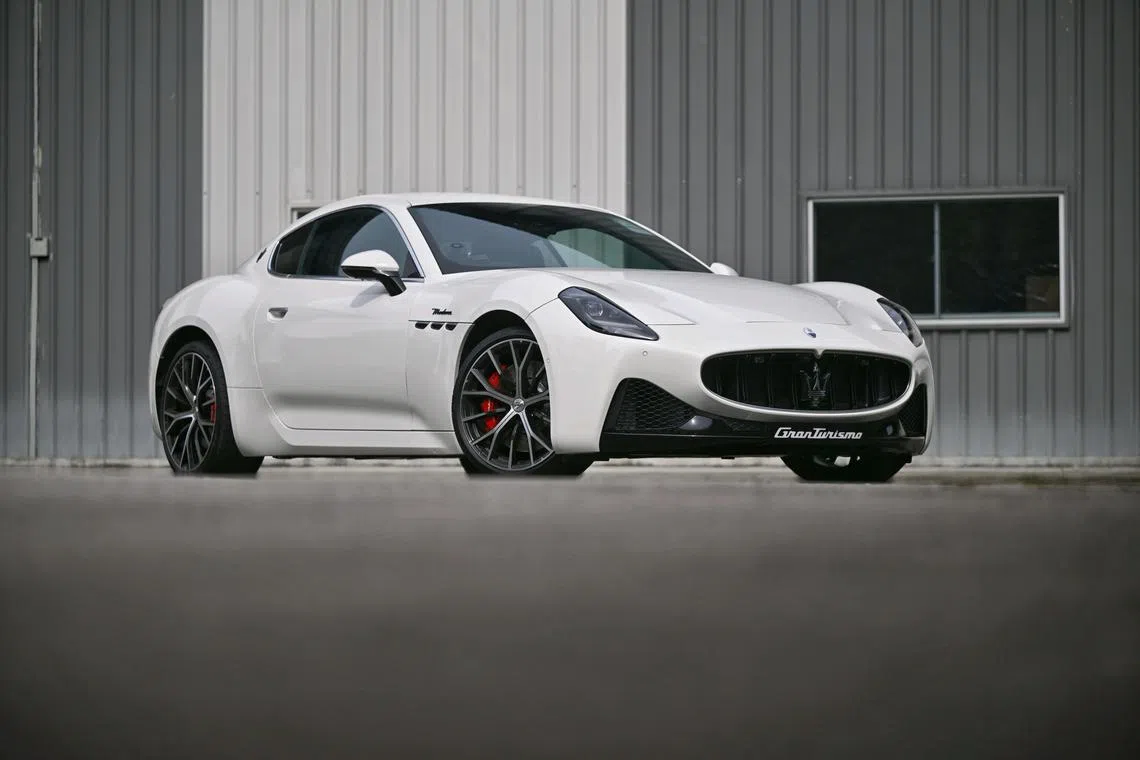 Car shoot of the Maserati GranTurismo on July 16, 2024.