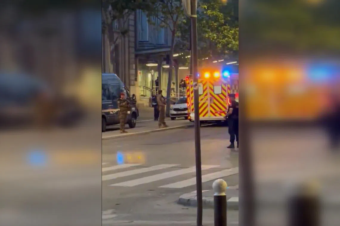 The stabbing of a soldier at a railway station in Paris comes days before the French capital hosts the summer Olympic Games.