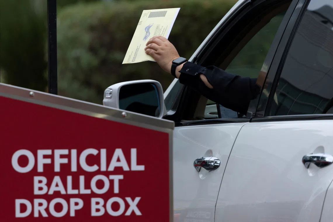 On Oct 15, the Justice Department sued California to block the state from counting the ballots.