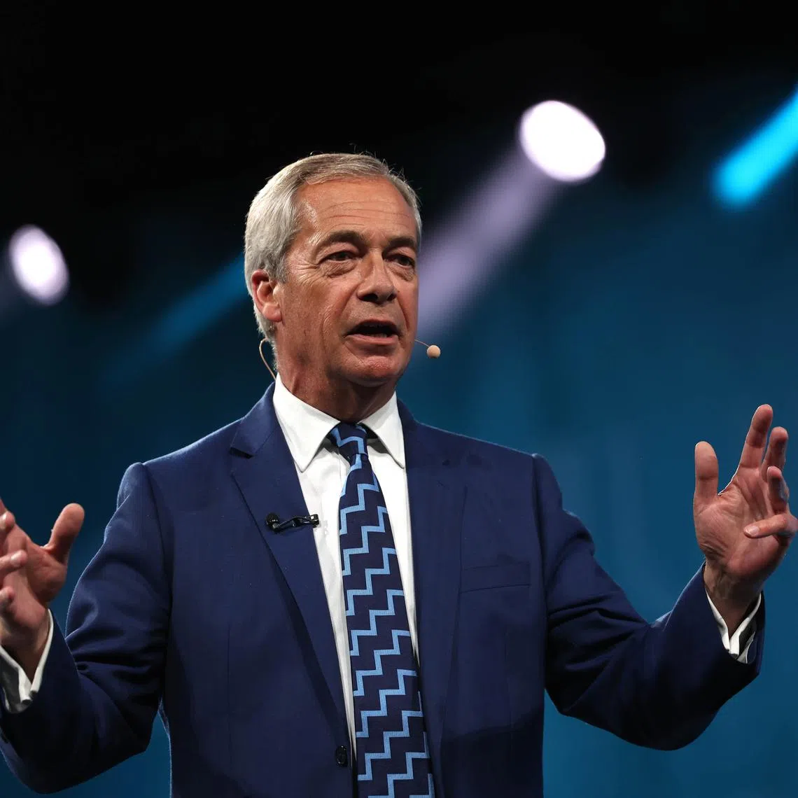 Mr Nigel Farage said British people frequently told him he was “the last chance we’ve got to get this country back on track”.