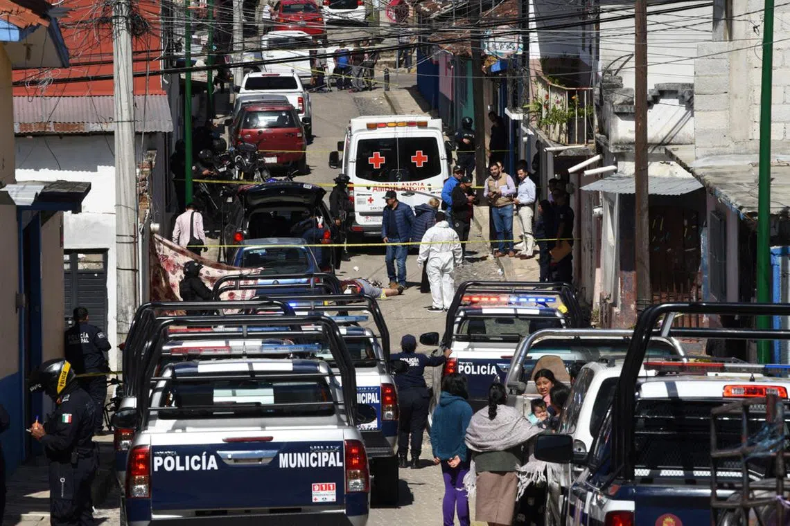 Chiapas state, located on Mexico’s southern border, has been described by the InSight Crime think tank as “a major smuggling hub of both drugs and migrants”.