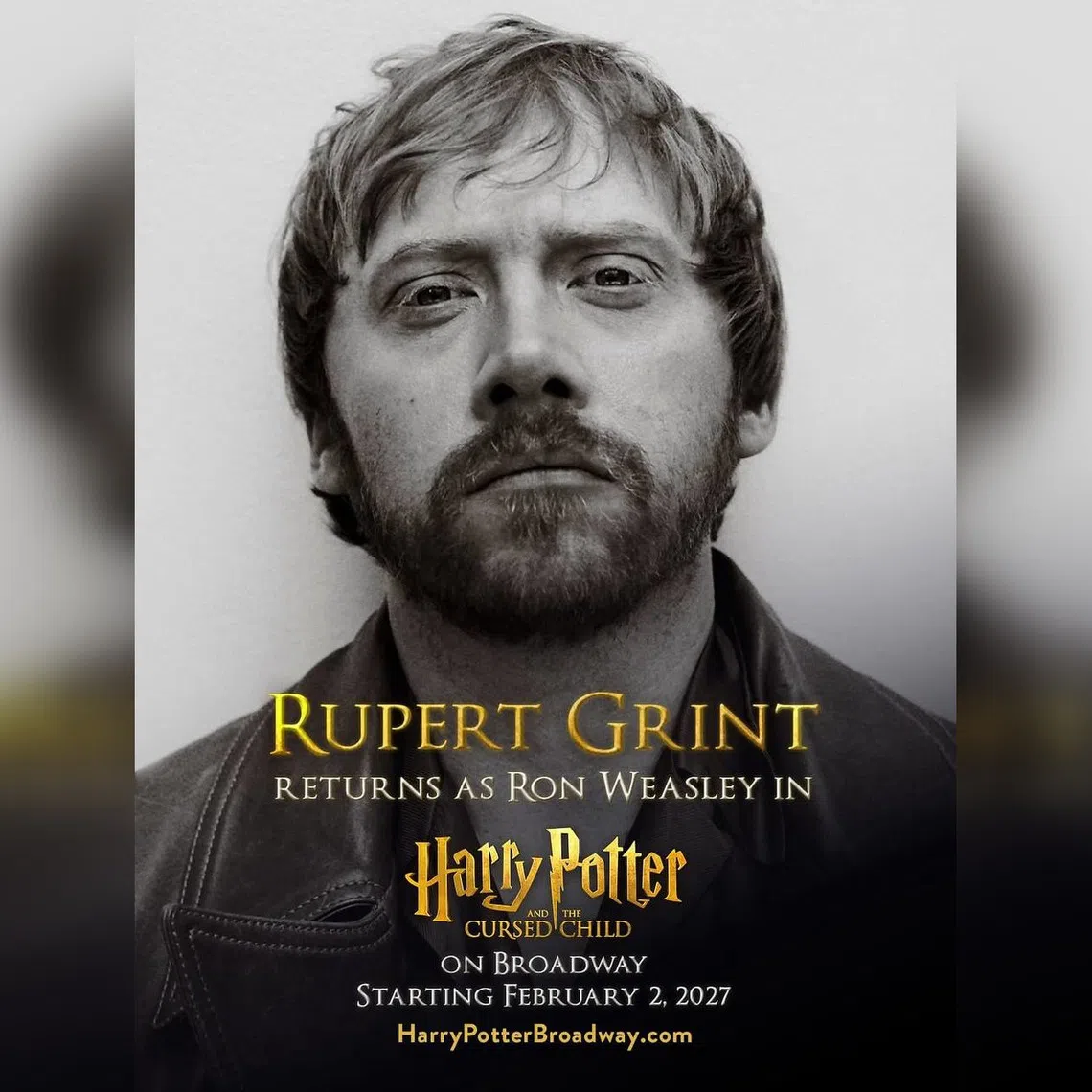 Rupert Grint will reprise his role as Ron Weasley in the Harry Potter franchise.
