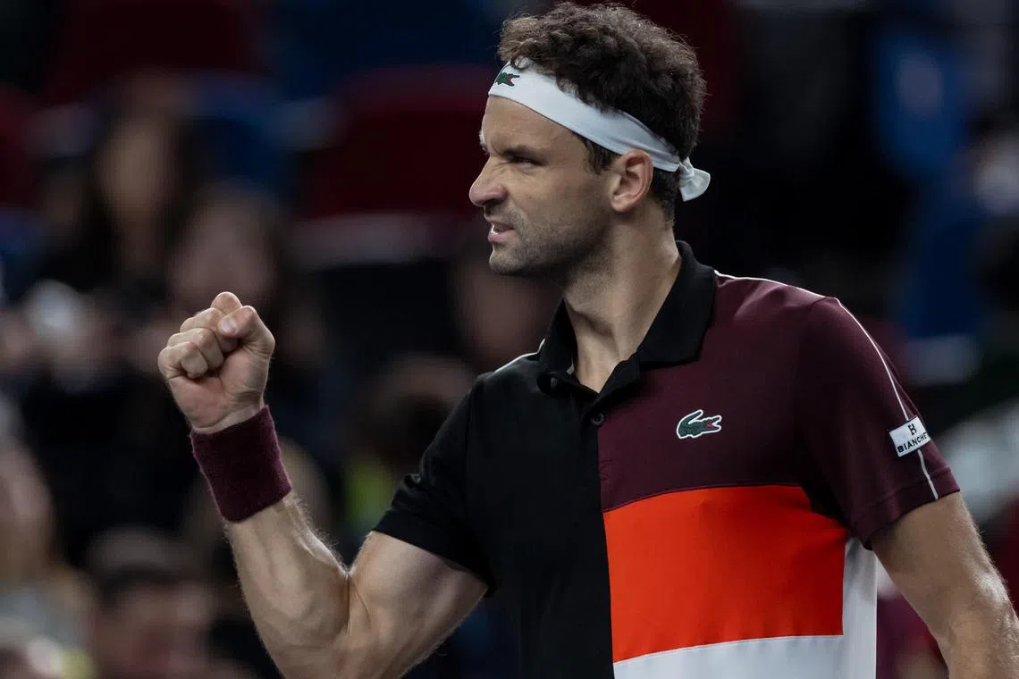 Bulgaria's Grigor Dimitrov says he has been playing his best tennis since 2017.