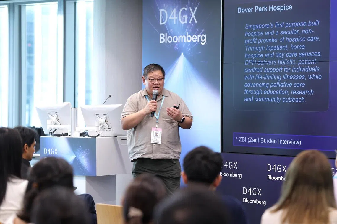 Dover Park Hospice’s head of IT, Tan Chong Boon, said it is tough to hire AI specialists for the charity sector given high demand for such roles.