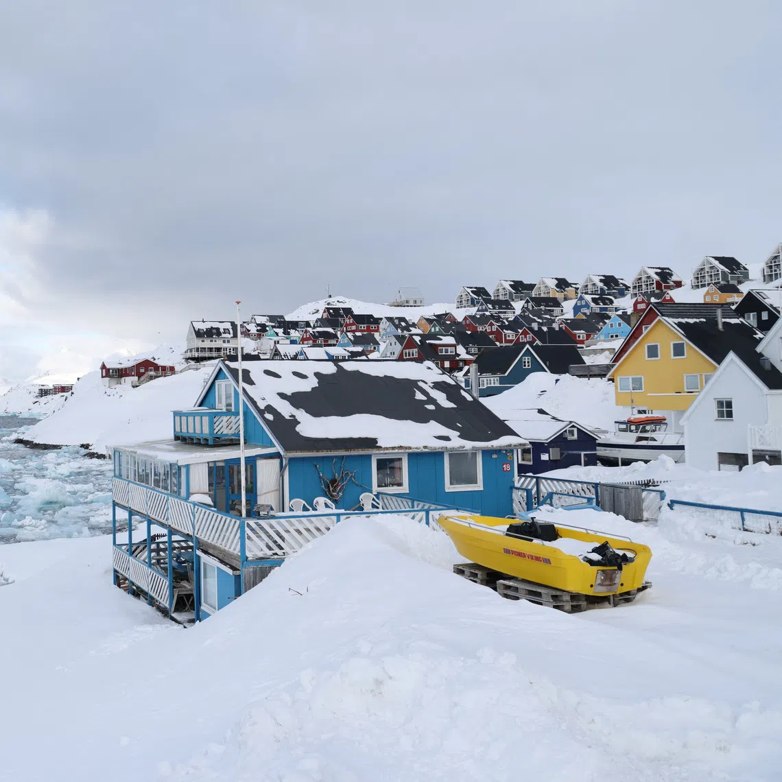 Greenland’s government has sought to reassure the public about the deal.