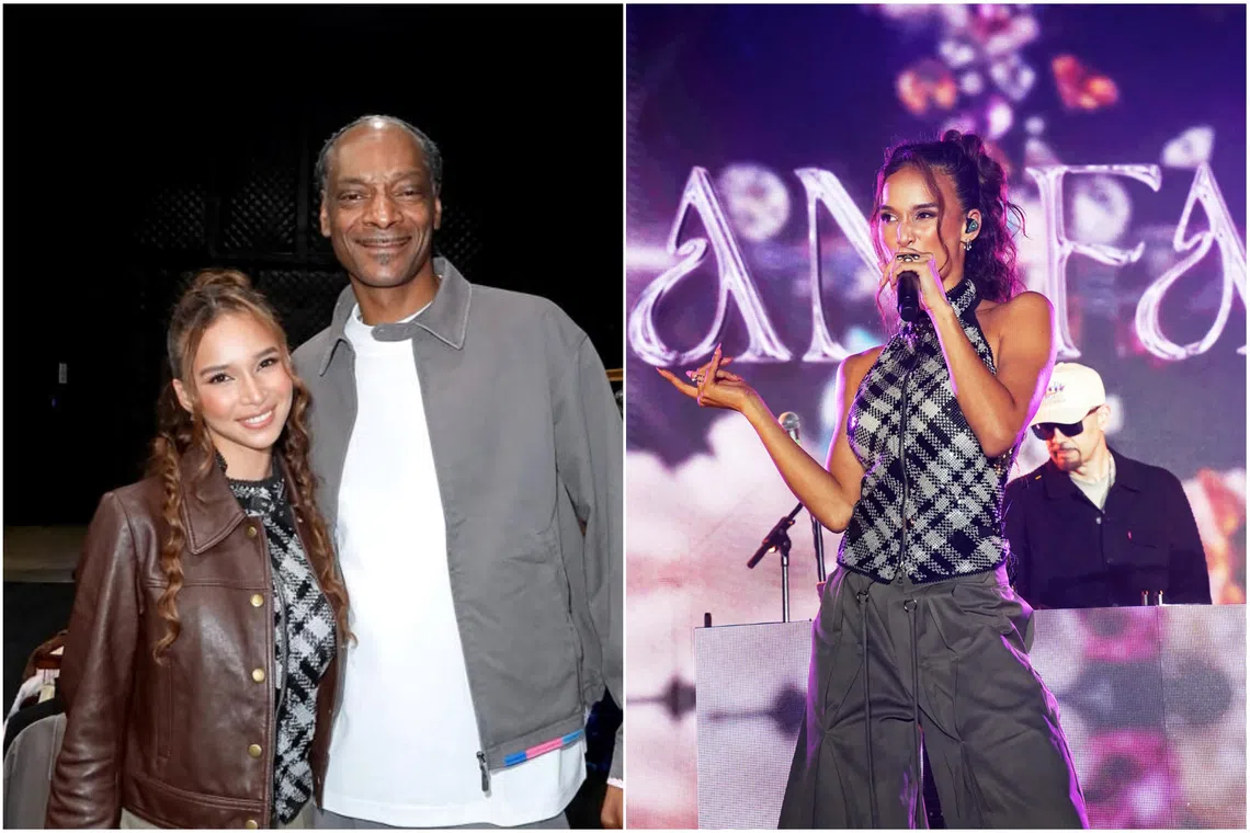 Iman Fandi got to share the stage with American rapper Snoop Dogg at Superstar Among Friends: Broadus Together on Aug 15.