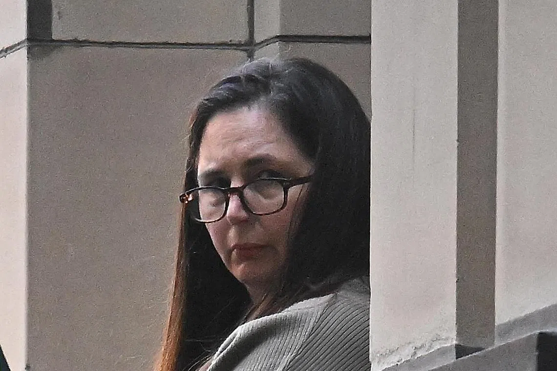 Accused murderer Erin Patterson in Melbourne, Australia, April 15, 2025.