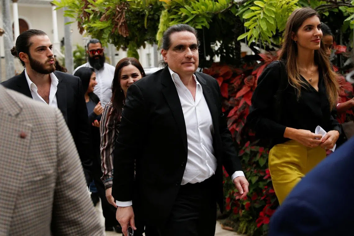 FILE PHOTO: Colombian businessman Alex Saab is seen in Caracas, Venezuela December 21, 2023. REUTERS/Leonardo Fernandez Viloria/File Photo