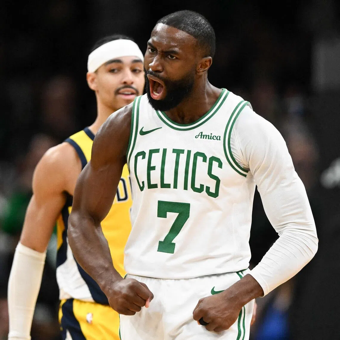 Boston Celtics star Jaylen Brown is averaging a career-high 29.4 points, the seventh-highest tally in the NBA.