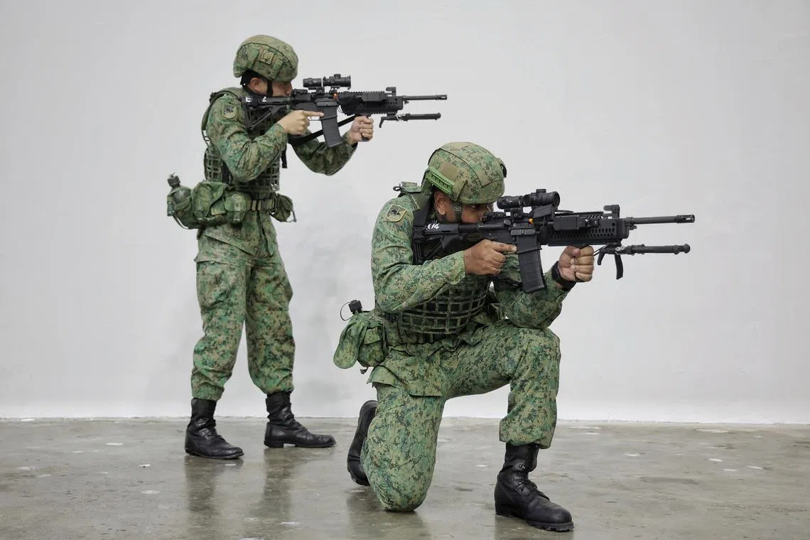 The Colt Infantry Automatic Rifle 6940E-SG is described as more reliable, accurate and ergonomic.
