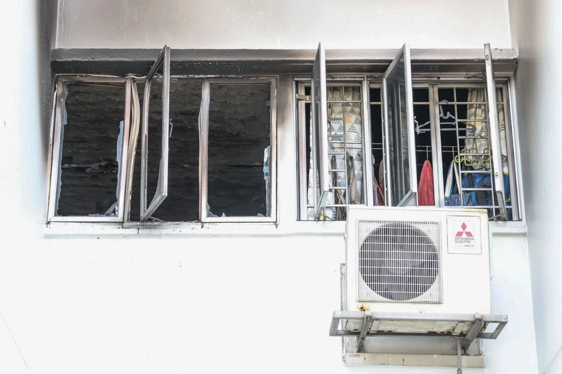 Preliminary findings indicate that the fire had likely originated from lighted material in the affected bedroom.