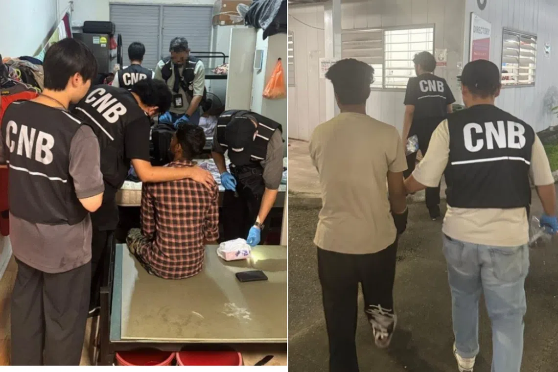 Enfrocement operations were carried out at migrant worker dormitories in Jurong West, Seletar, and Choa Chu Kang.