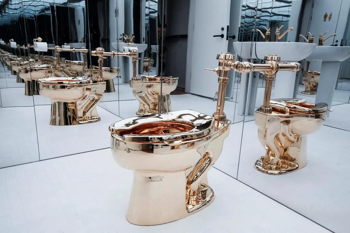 Believe it or not, that $15.7 million gold toilet was bought by … Ripley’s