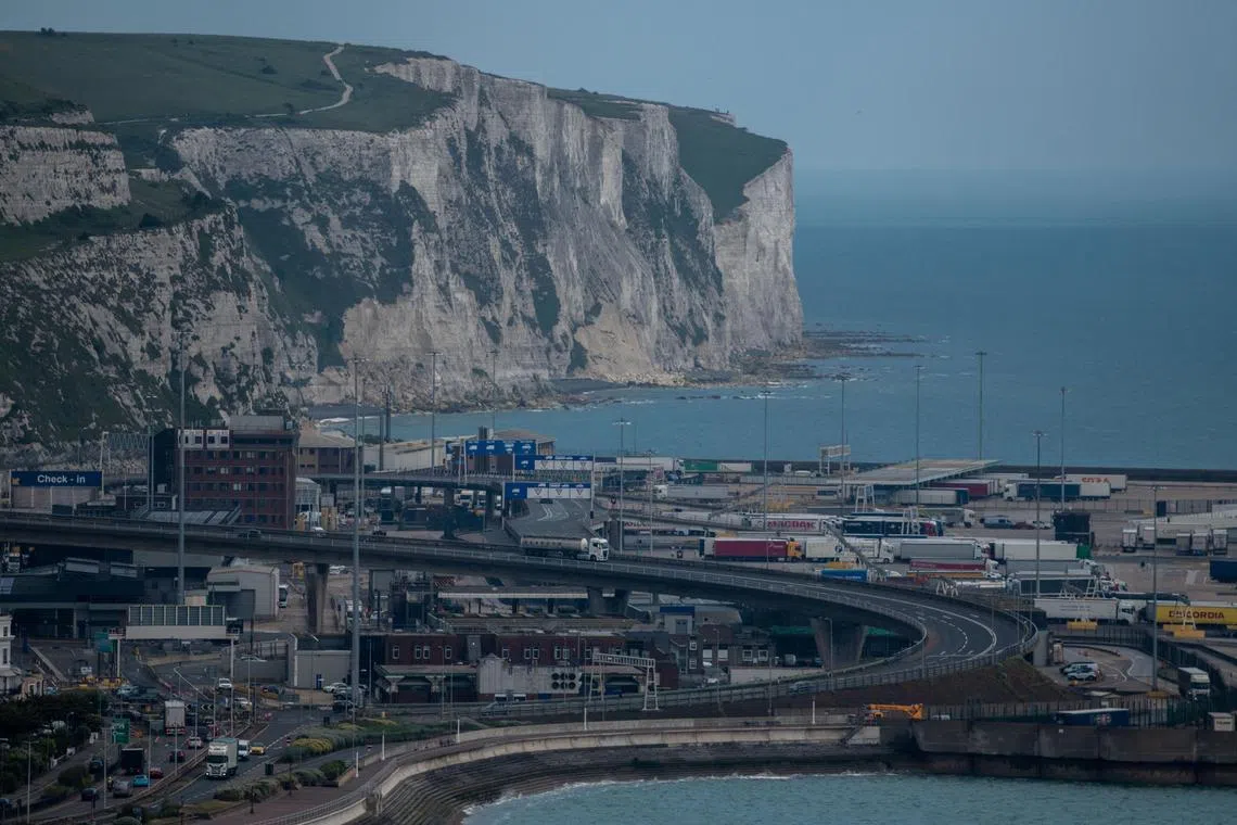 The Port of Dover will have 24 kiosks for passengers to complete the new checks.