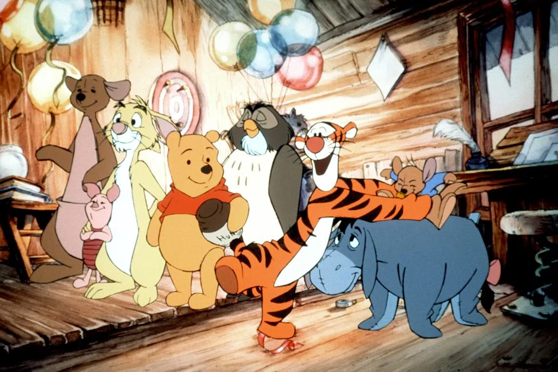 A.A. Milne’s books about a boy and his teddy bear friend spawned a huge franchise spanning animated films, TV series and theme parks.