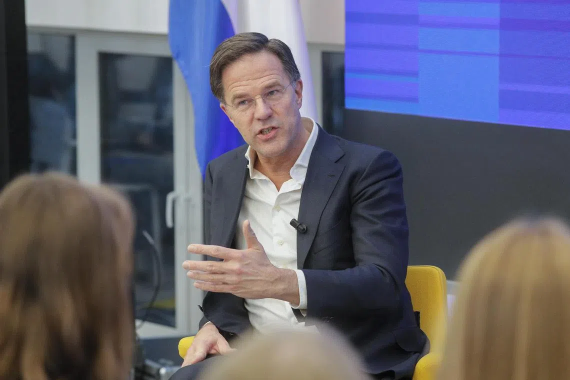 The comments by Dutch PM Mark Rutte add to the sense that the US and Europe are losing patience with China over its closeness to Russia.