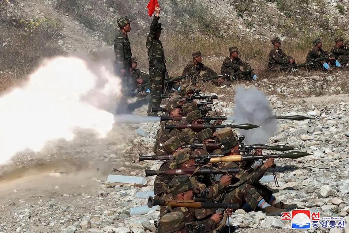 Pyongyang had promised to provide around 10,000 troops, their deployment expected to be completed by December.