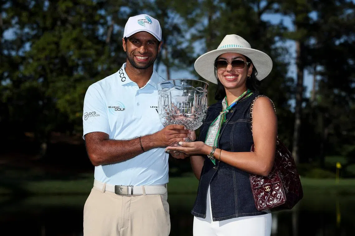 England’s Aaron Rai wins Par-Three Contest to risk Masters curse