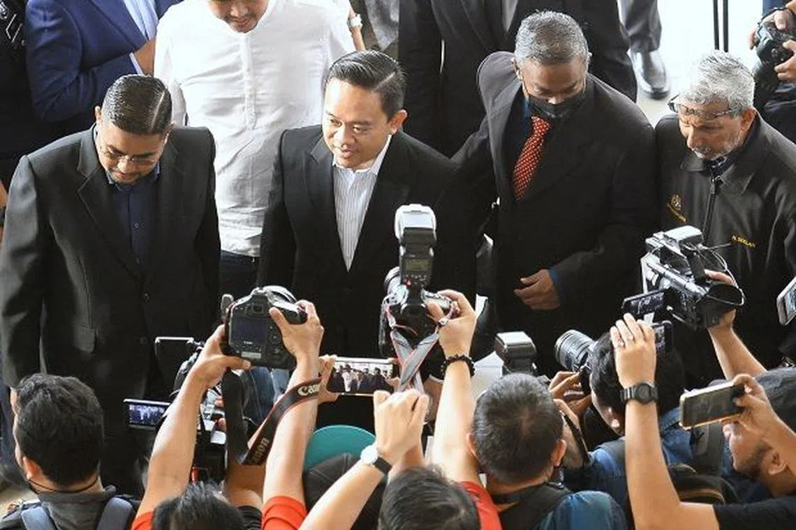 Bersatu information chief Wan Saiful Wan Jan claimed trial to accepting bribes amounting to close to RM7 million.