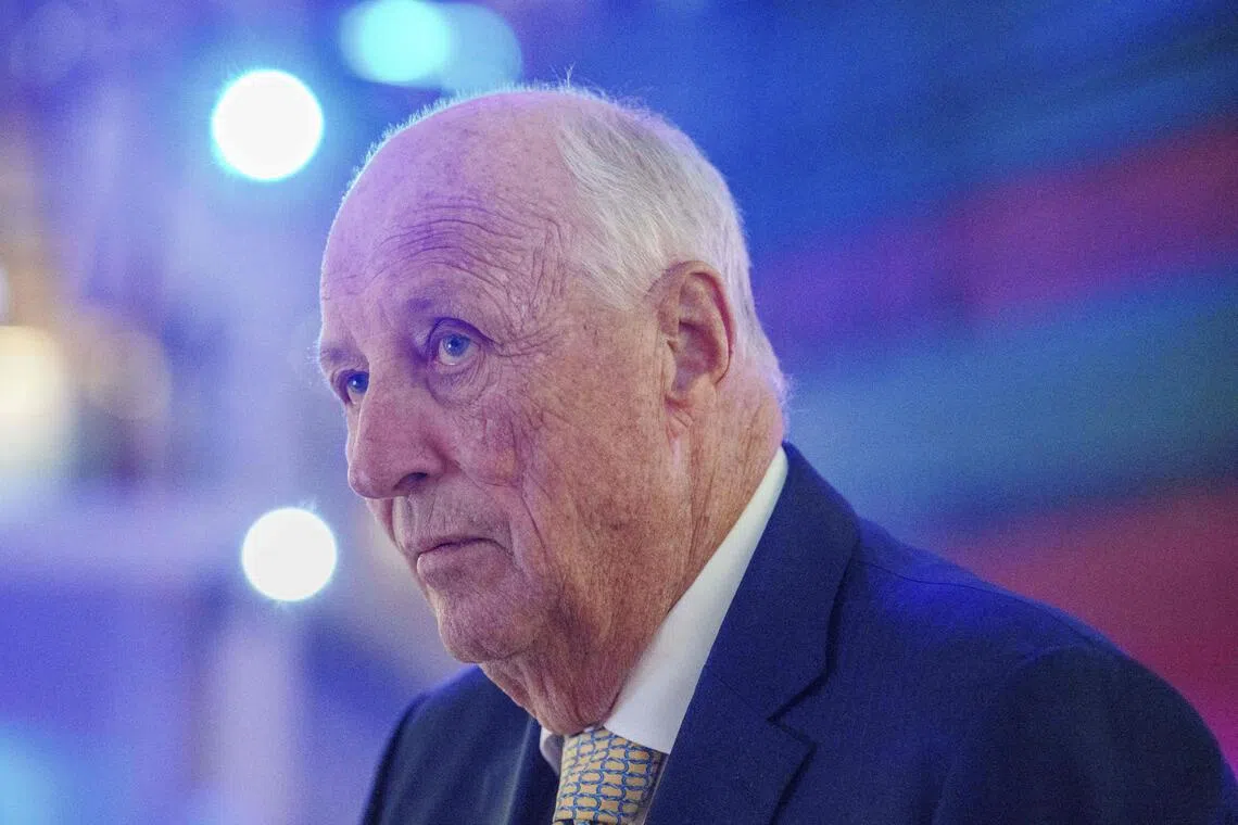 King Harald of Norway was admitted to Oslo University Hospital on Aug 17 due to fluid retention from the cortisone treatment he is receiving and placed on sick leave for two weeks.