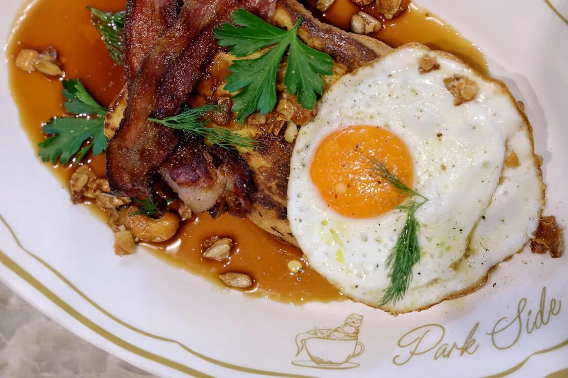 Kaya Bacon & Eggs from Park Side. 