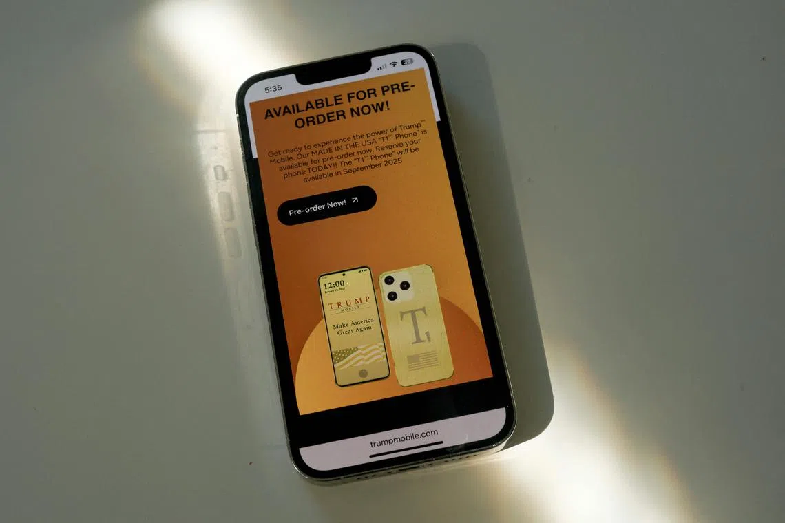 Trump Mobile is the latest in a string of family deals that were inked after Mr Trump won his second term.