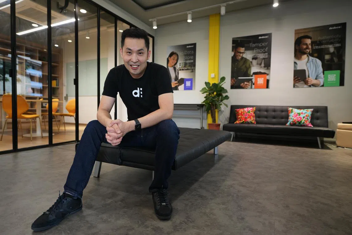 scmoney10/ST20231124_202337654579/Ng Sor Luan/Me and My Money interview with ZhuoJun Loh - CTO of Dedoco, a document workflow and digital signing platform. He's had over two decades of tech experience in the US - including working for Uber. 