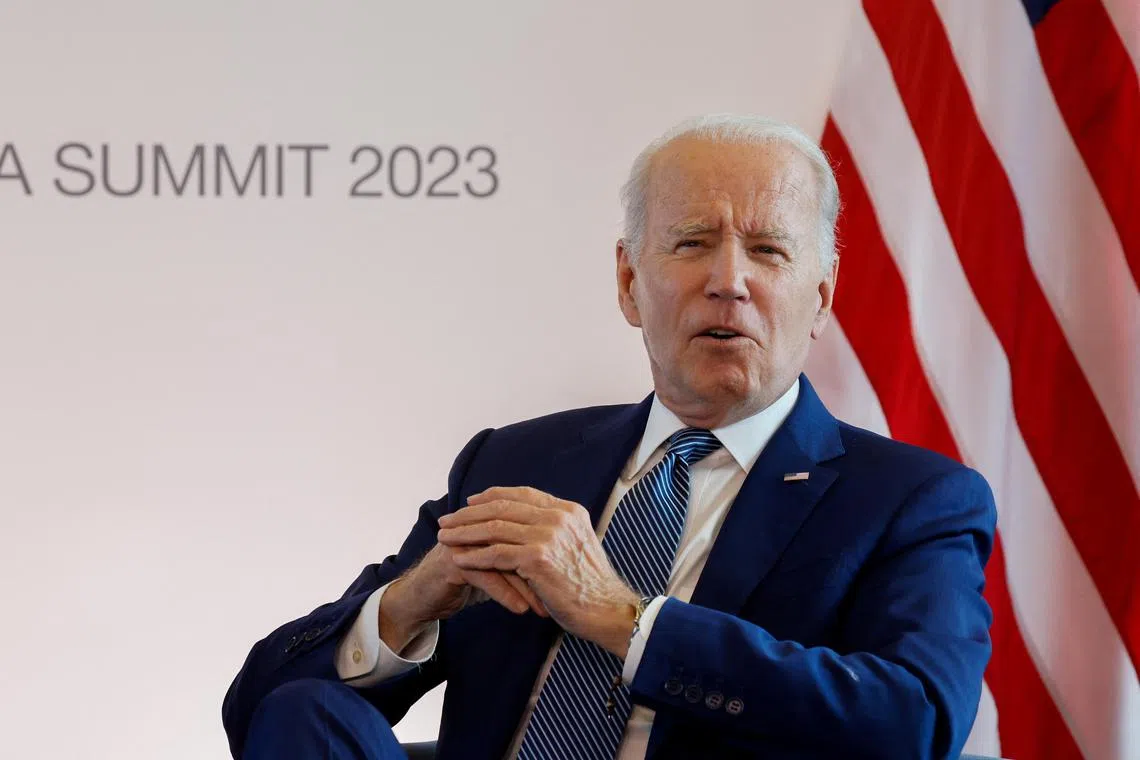 US President Joe Biden said there are often hiccups in negotiations and the two sides could bridge their differences.