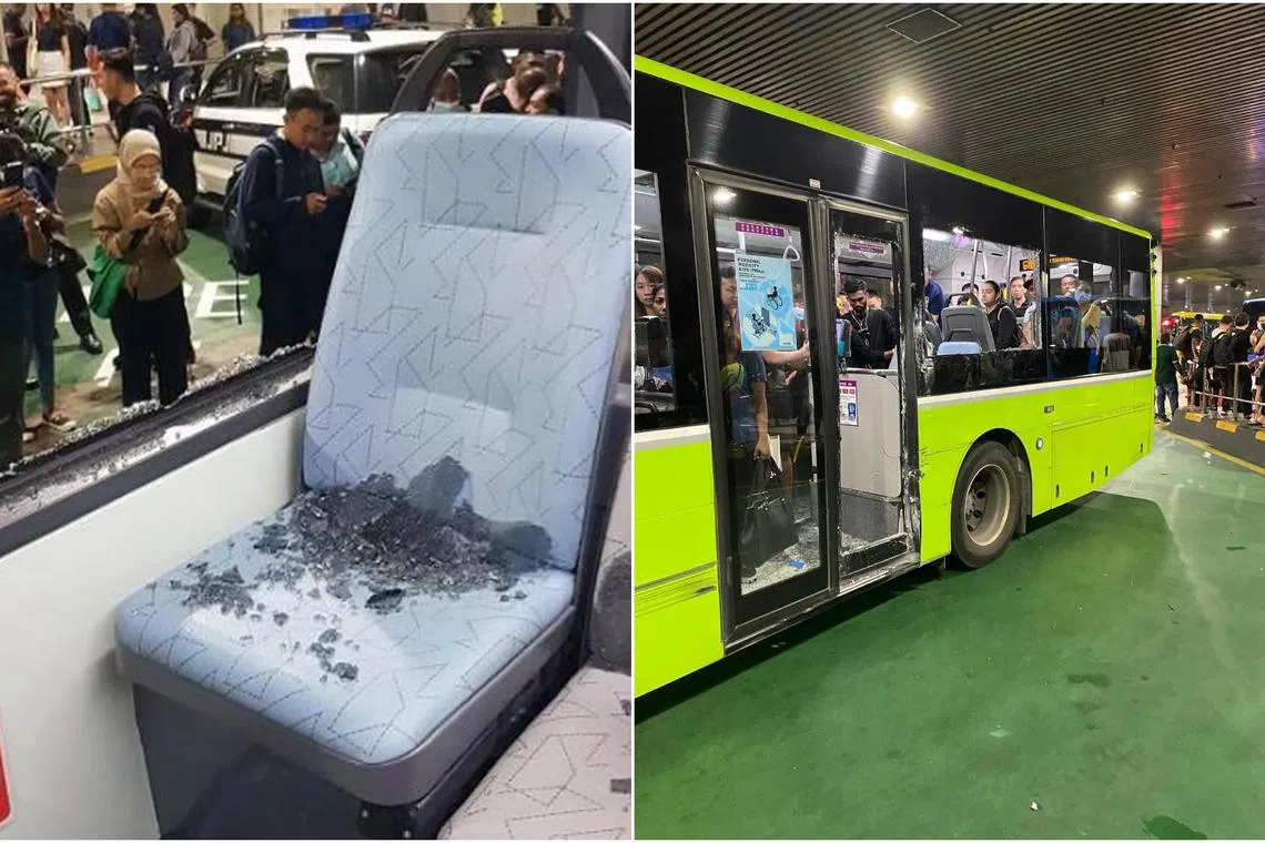 The accident took place at the Sultan Iskandar Building immigration complex.