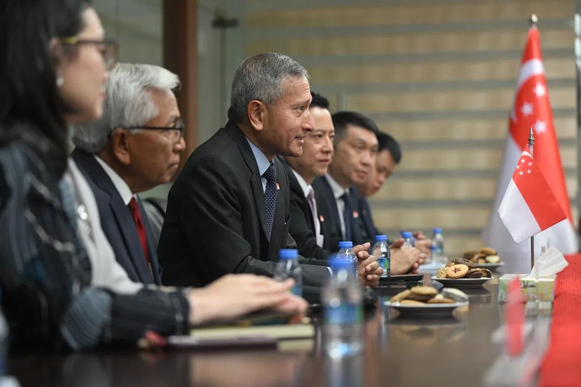 Real negotiations, reconciliation and commitment are needed to resolve  Middle East conflict: Vivian | The Straits Times