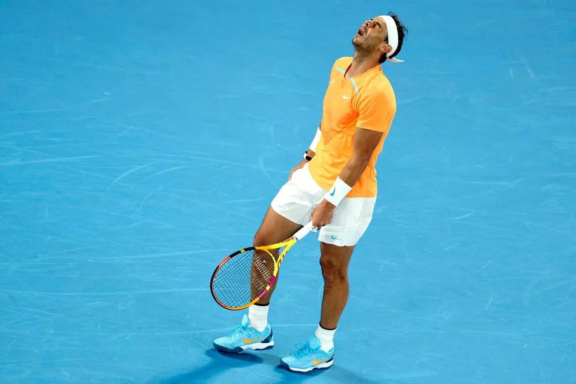 Spain's Rafael Nadal has not played since suffering a hip injury at the Australian Open in January.