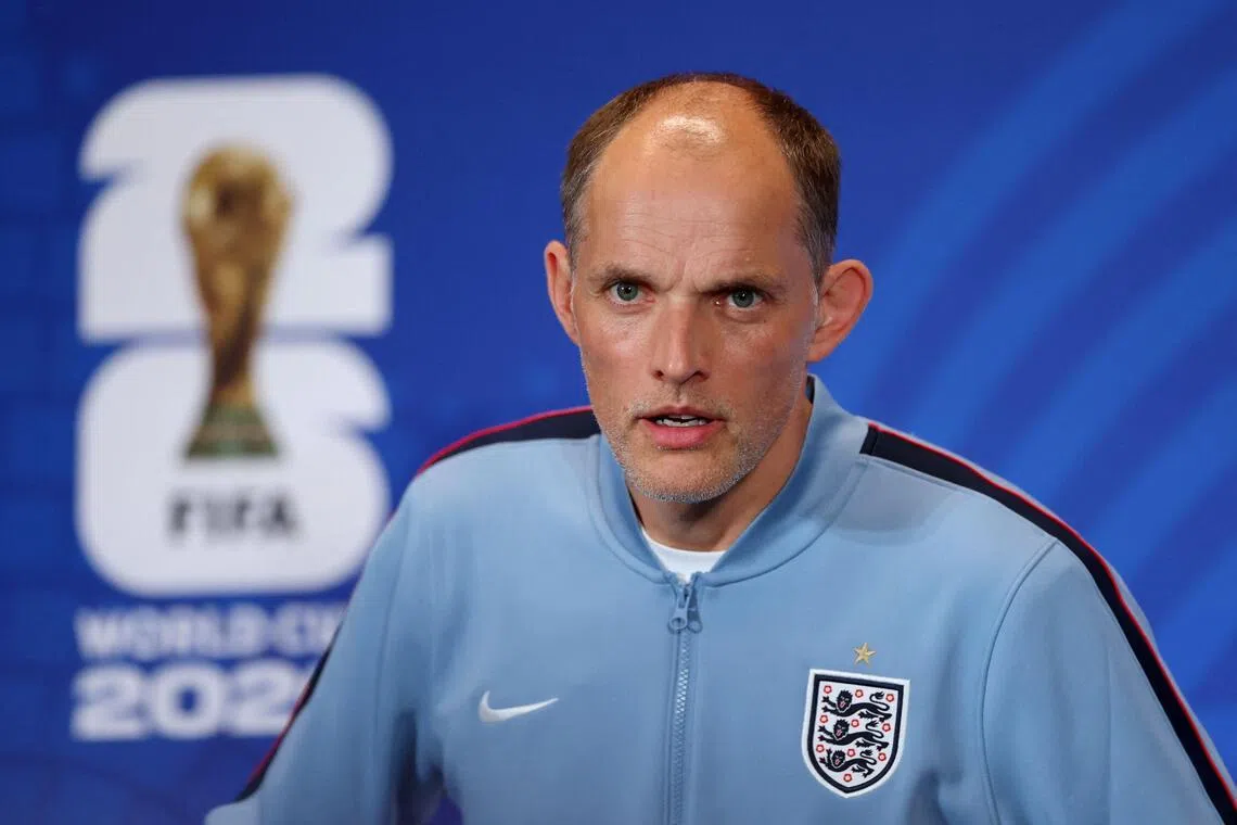 England manager Thomas Tuchel refused to engage journalists in a blame game on July 17.
