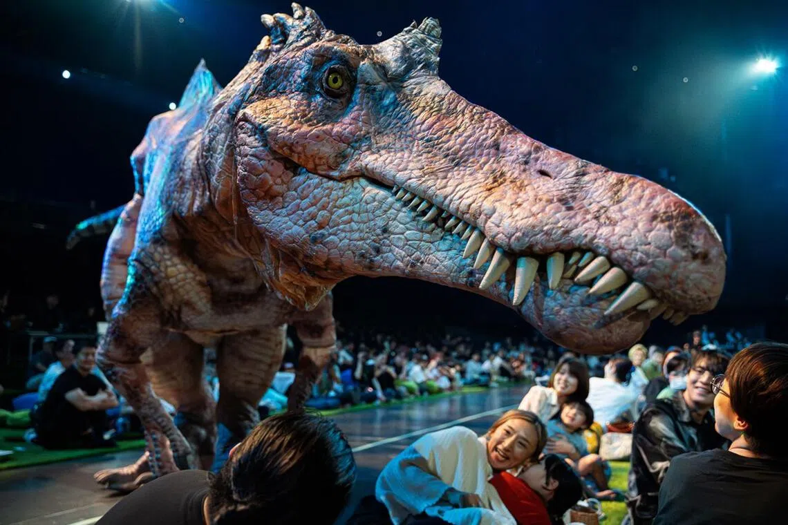 ST subscribers can enjoy a special bundle for $89 (worth $542) to Dino-A-Live: Dinosaur Odyssey show, running from Dec 3 to 6.