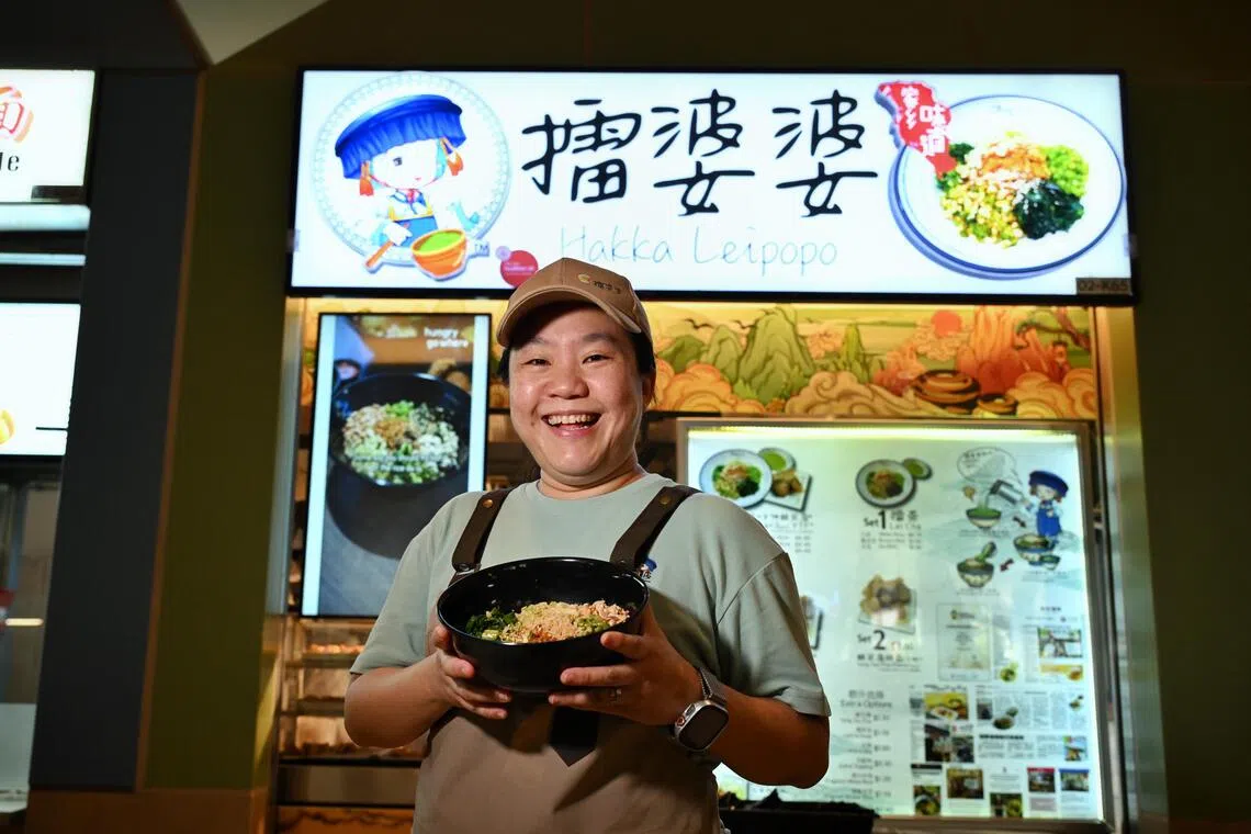 Kumiko Tan is the founder of Hakka Leipopo, a hawker brand with five outlets across Singapore.