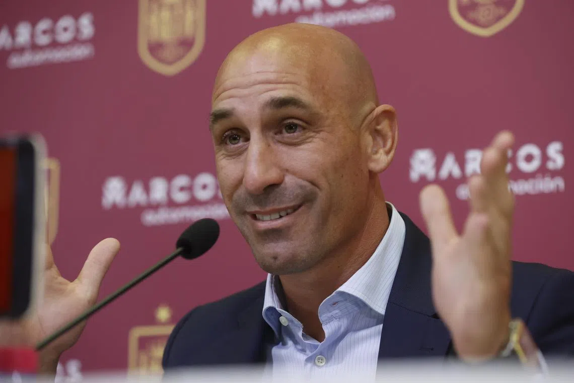 Former Spanish football federation president Luis Rubiales has continued to defend his actions against footballer Jenni Hermoso. 