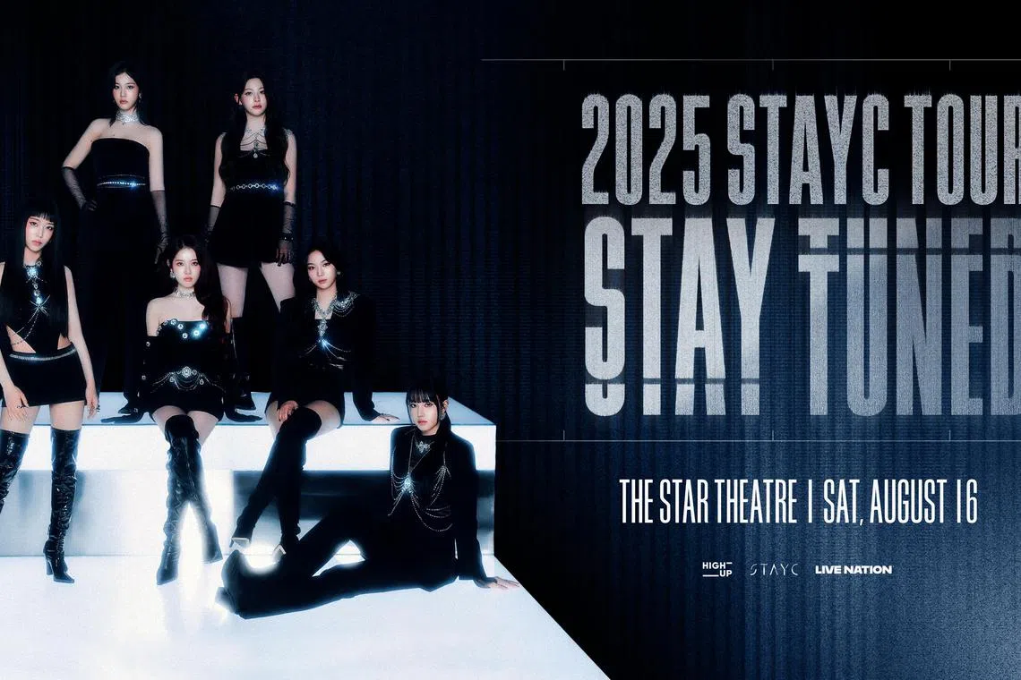 K-pop girl group Stayc will be performing in Singapore on Aug 16.