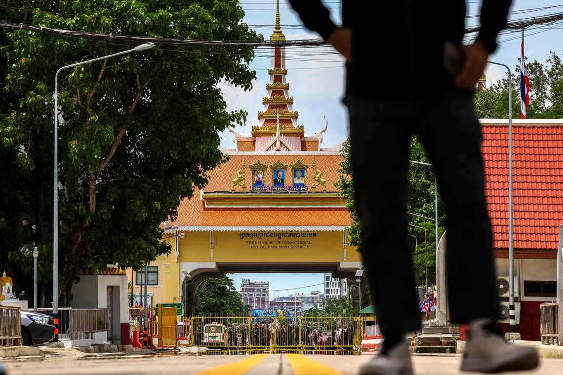 Permanent Secretary of Thailand's Ministry of Tourism and Sports Natreeya Taweewong said there has been a notable decline in tourist numbers and widespread booking cancellations in Sa Kaeo province’s border districts of Aranyaprathet, Ta Phraya, and Khlong Hat.