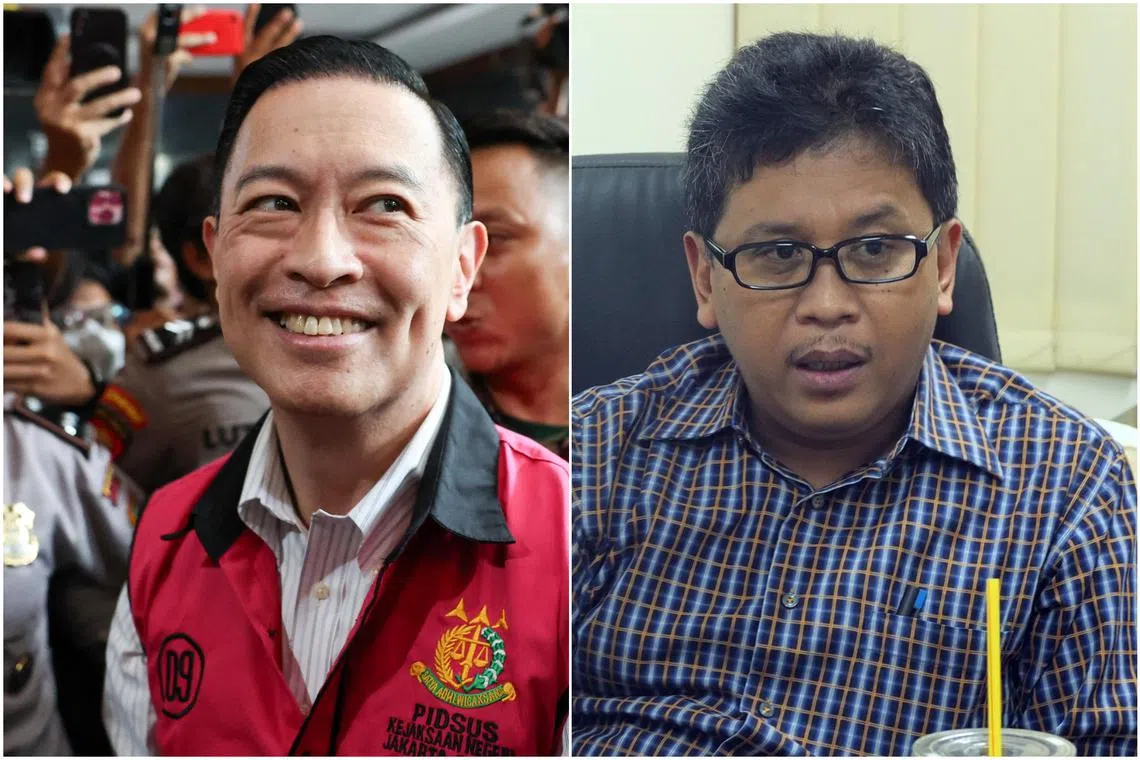 The surprise decision was announced on Aug 1 for opposition figures Hasto Kristiyanto (right) and Thomas Lembong, just days after they were convicted in separate graft cases. 