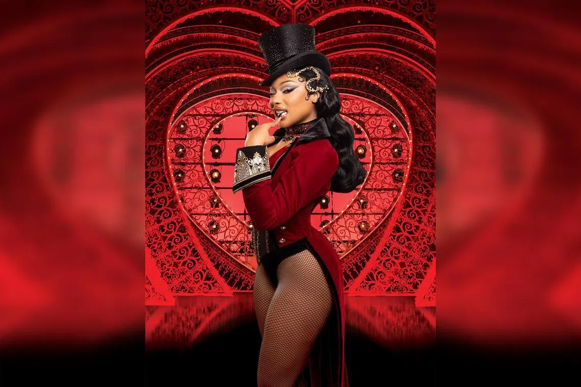 Megan Thee Stallion was replaced halfway through Moulin Rouge! on the night of March 31 after falling ill. 