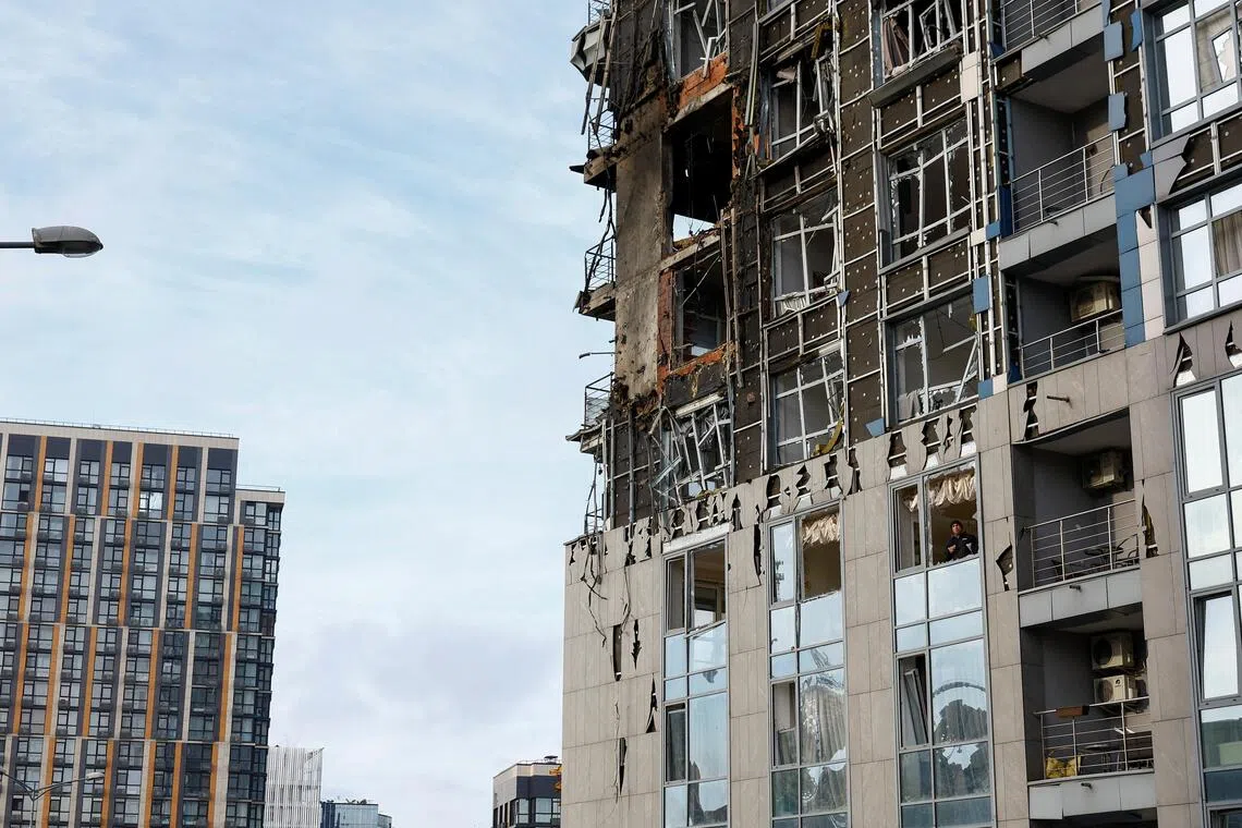 Kyiv was on Nov 25 hit by a barrage of missiles and hundreds of drones in an attack that killed at least six people.